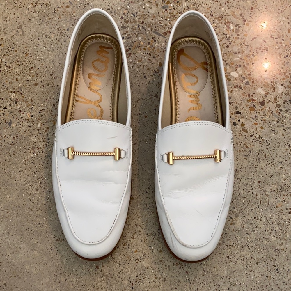 Sam Edelman. Size 6 1/2. White.